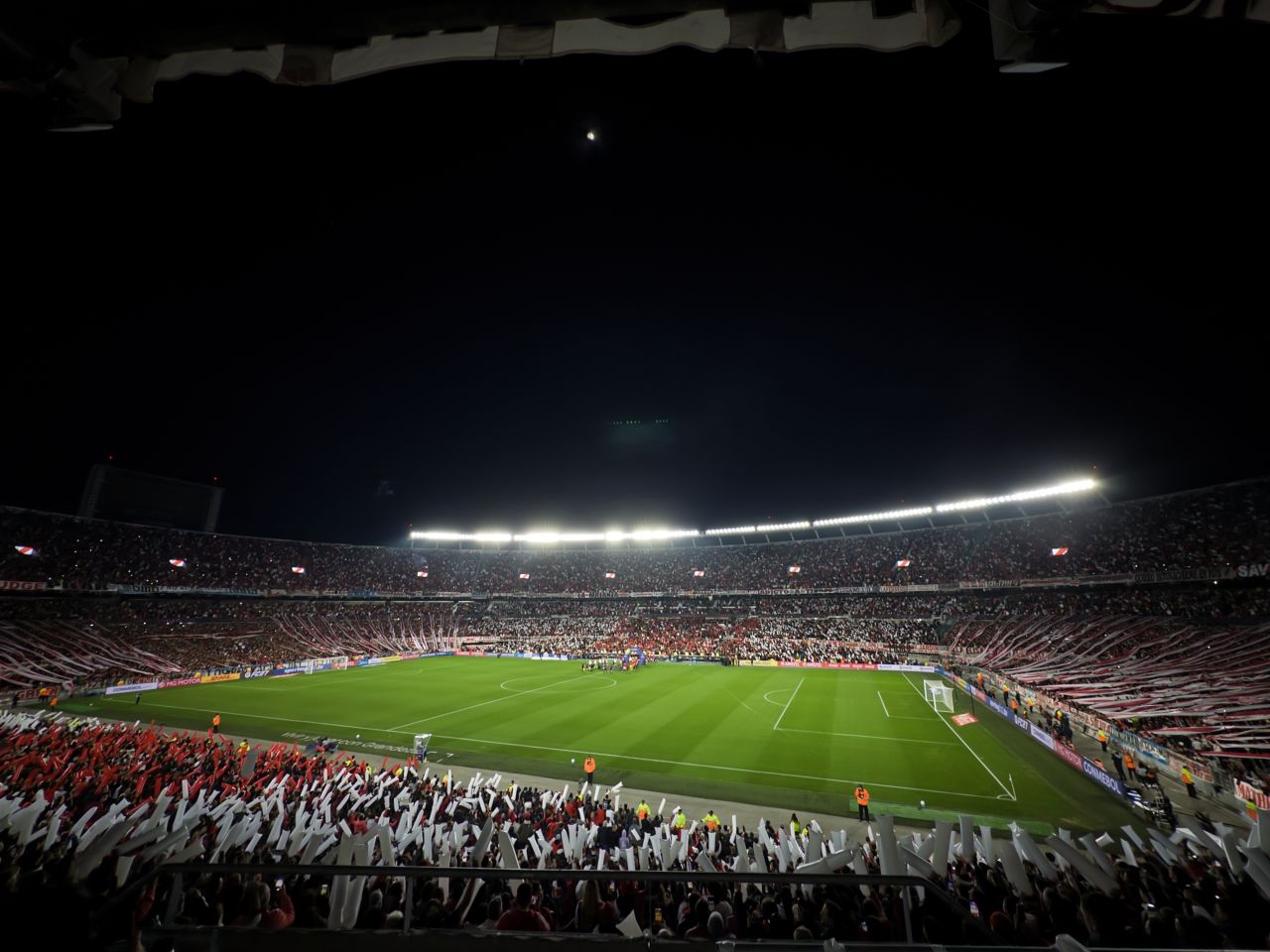 Monumental de Núñez durante River Plate x Santa Fe