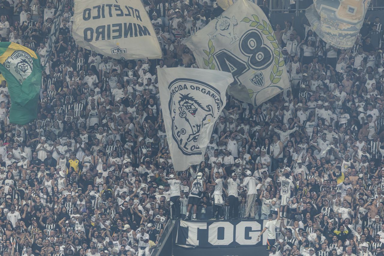 Torcida do Atlético-MG na Arena MRV
