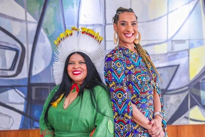 Anielle Franco, Nísia Trindade e Sônia Guajajara
