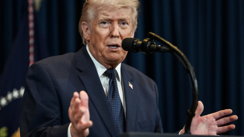 Presidente Trump fala na Casa Branca