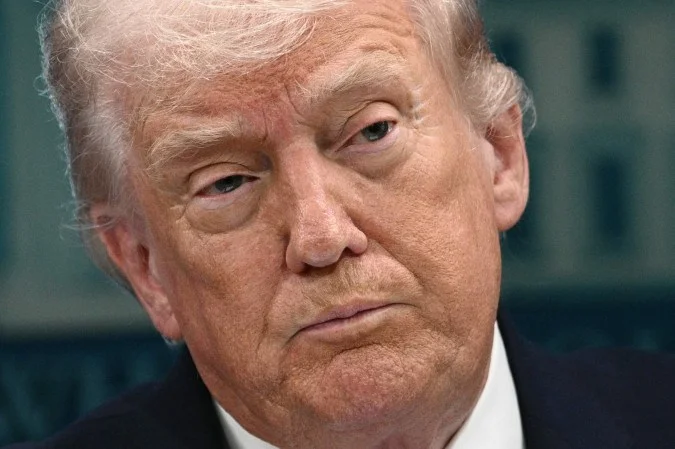 Donald Trump em pronunciamento