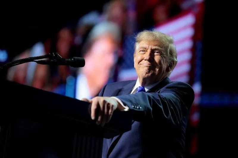 Donald Trump no Irish Open