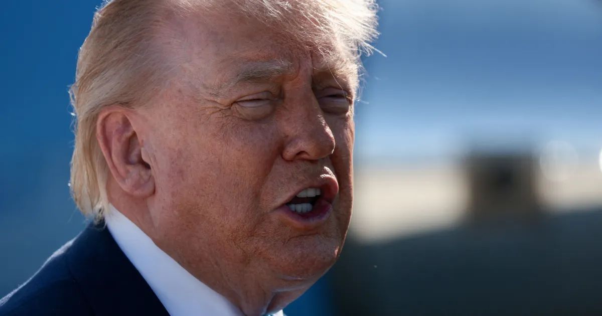 Postagem de Donald Trump no Truth Social