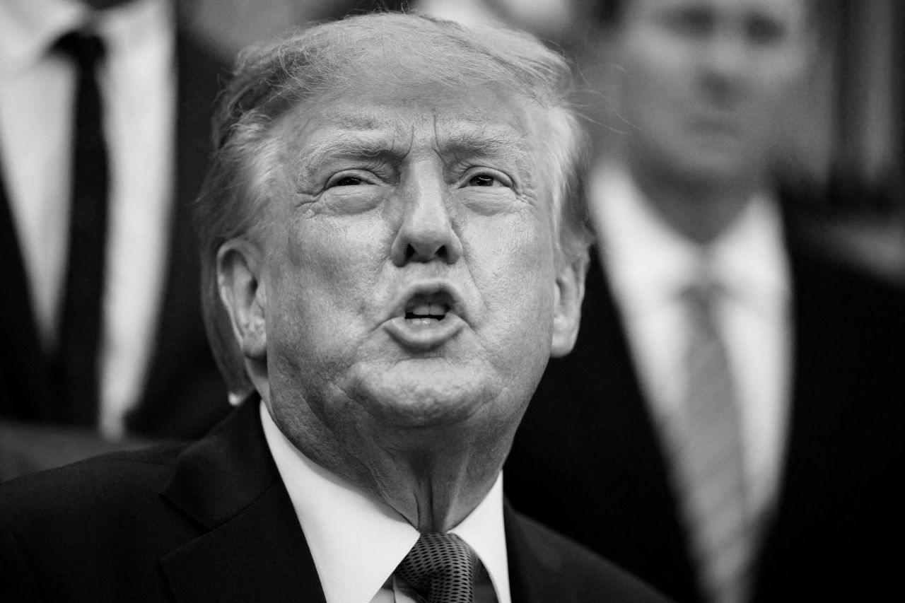 Donald Trump discursando