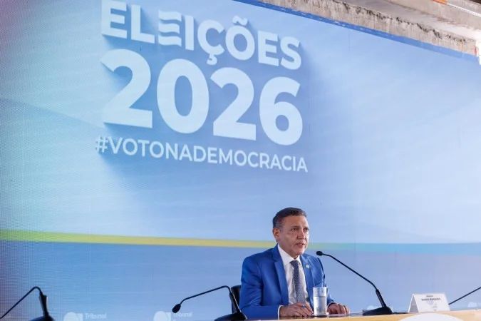 Nunes Marques em reunião com plataformas
