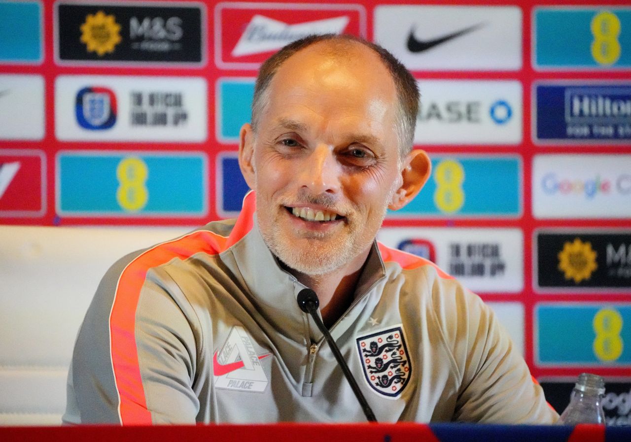 Thomas Tuchel em coletiva antes do amistoso