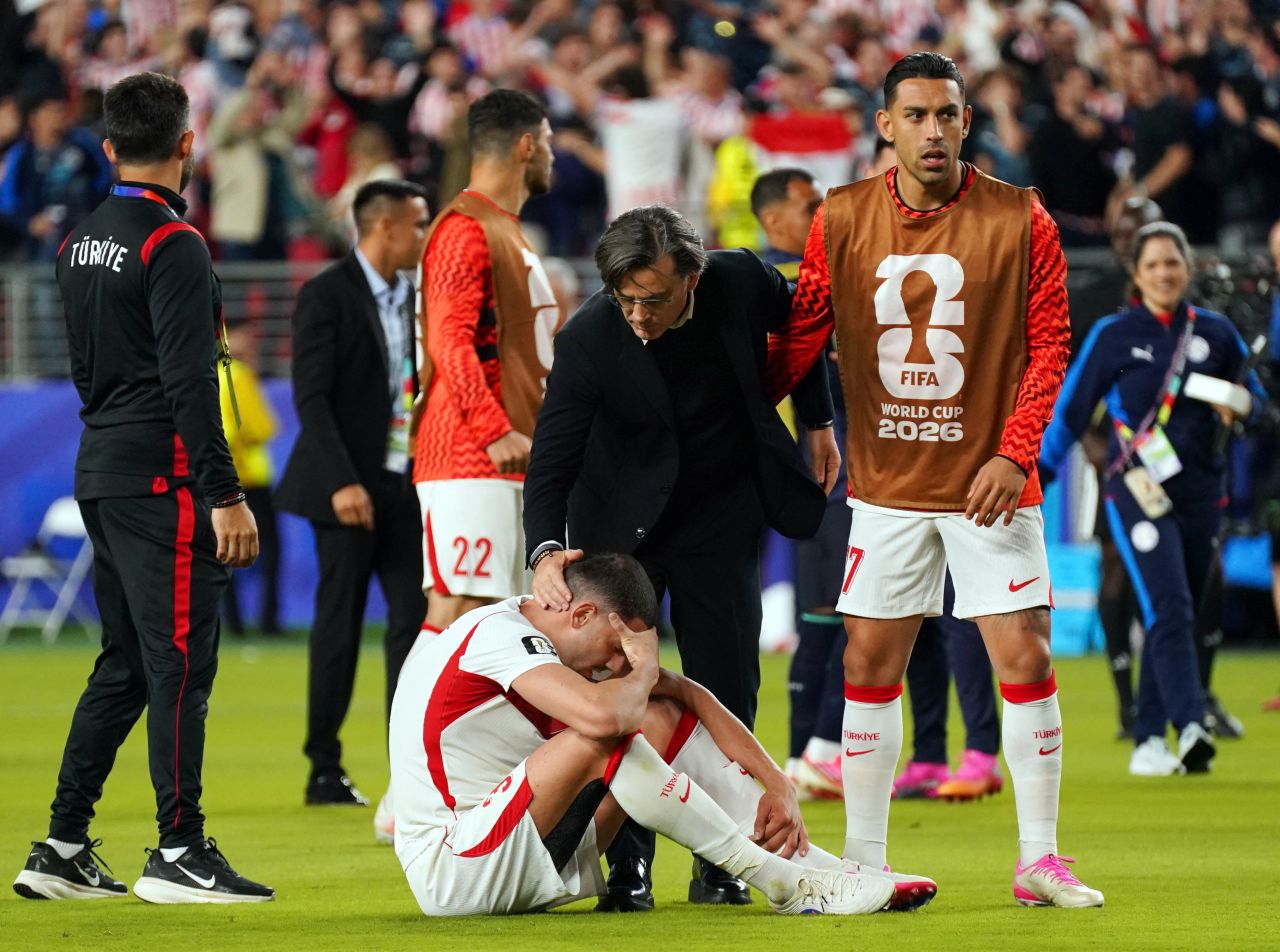 Vincenzo Montella após derrota da Turquia para o Paraguai