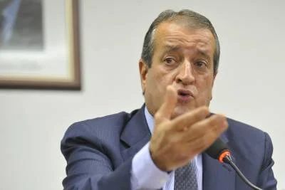 Valdemar da Costa Neto durante entrevista à TV