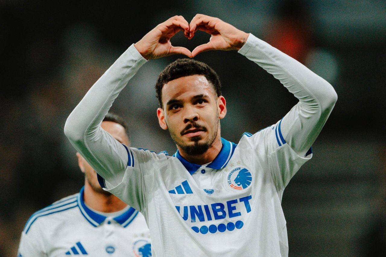 Gabriel Pereira em ação pelo Copenhagen
