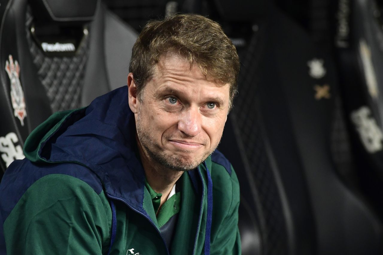 Fernando Seabra durante partida pelo Coritiba