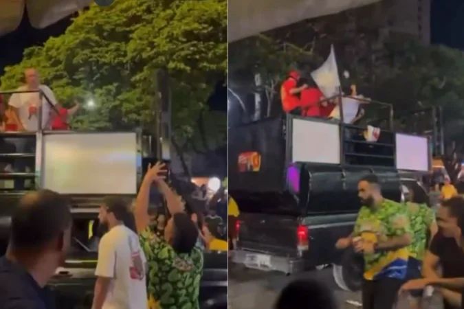Vereadora Iara Pimentel ferida durante manifestação em Montes Claros