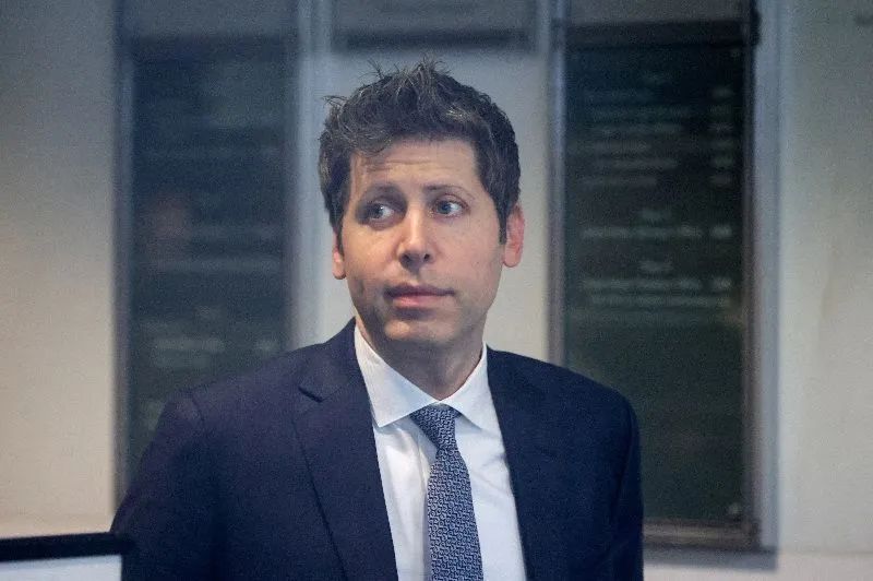 Sam Altman em tribunal