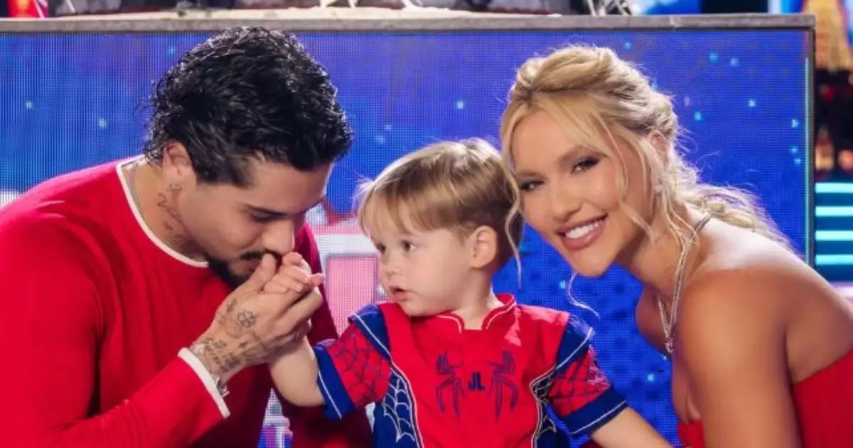 Virginia Fonseca e Zé Felipe na festa do filho José Leonardo