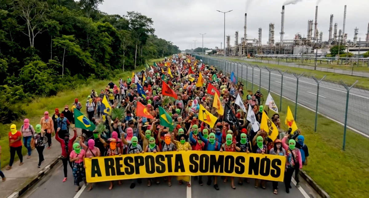 Alice Braga em cena do curta Vitória Régia