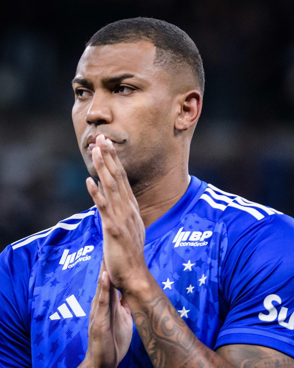 Walace em treino do Cruzeiro