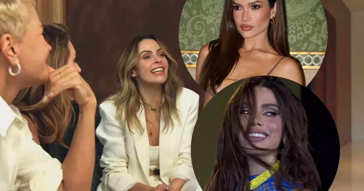 Xuxa, Anitta e Juliette reunidas para assistir ao BBB 26