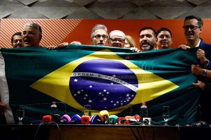 Romeu Zema durante lançamento de pré-campanha em Montes Claros