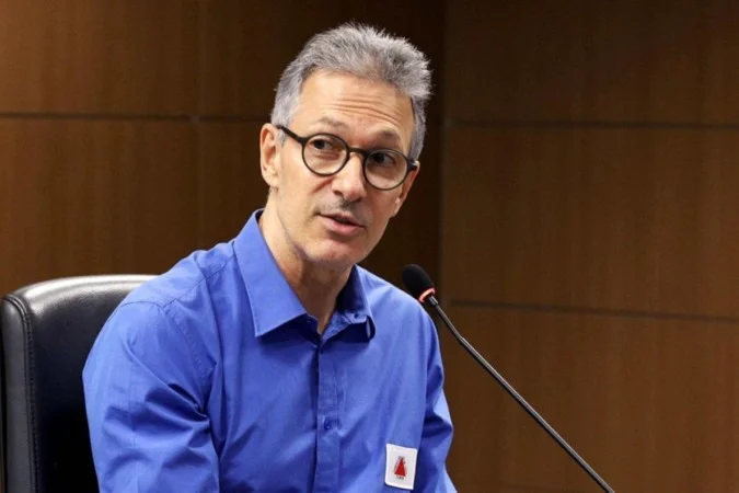 Romeu Zema discursando na Agrishow 2026