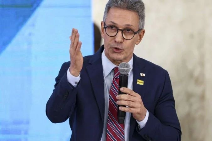 Frame do vídeo de inteligência artificial publicado por Romeu Zema