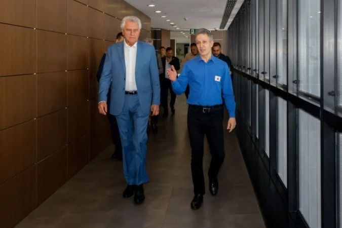 Romeu Zema durante evento com investidores em São Paulo