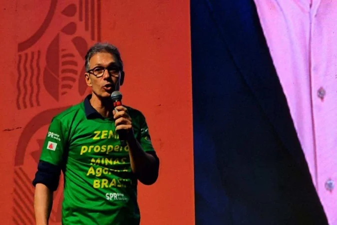 Romeu Zema grava vídeo em resposta a Gilmar Mendes