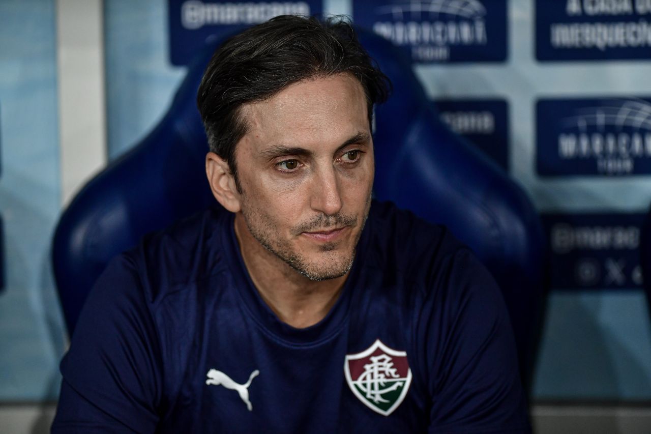 Hulk em sua estreia pelo Fluminense no Maracanã